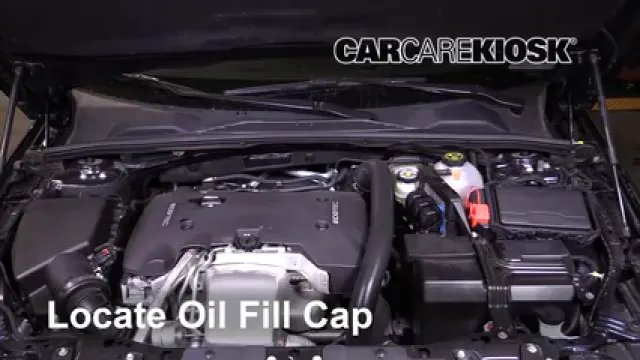 2018 Buick Regal Sportback Preferred II 2.0L 4 Cyl. Turbo Aceite Agregar aceite